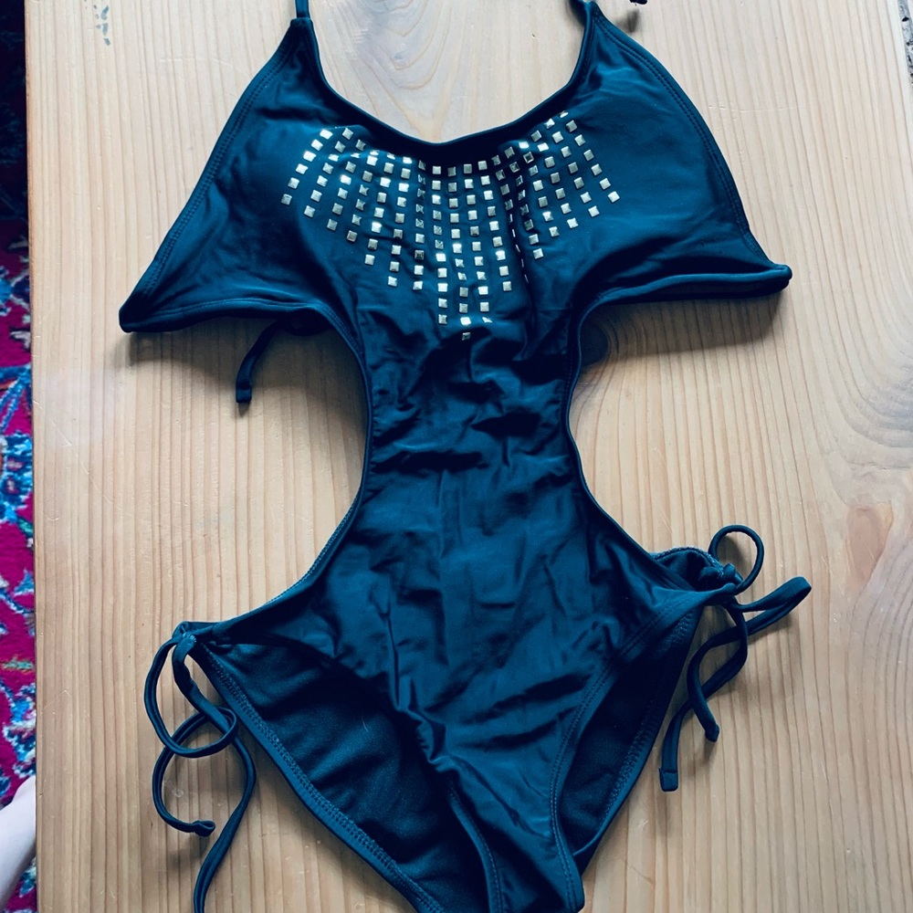 Black one piece